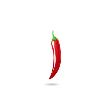 Chilli  , red pepper  , vector 스톡 일러스트