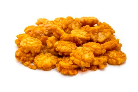 Chilli Rice Crackers Stock Photos