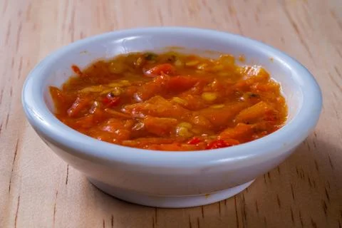 Chilli sauce Stock Photos