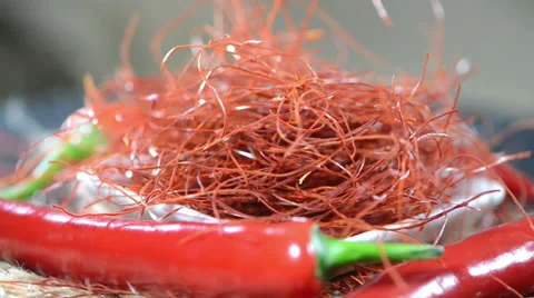 Chilli strings (not loopable) Stock Footage 37877111