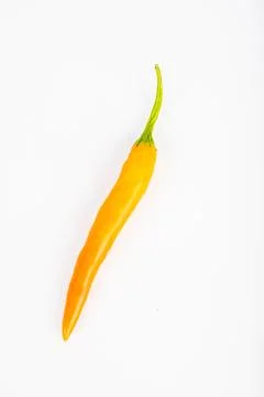 Chilli on white background Stock Photos