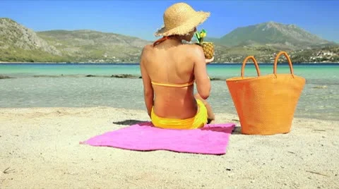 Chilling out Stock Footage 8963366