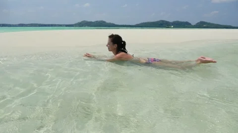 Chillout at the beach Stock Footage 57200117