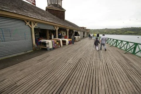 Chiloe chile Foto stock