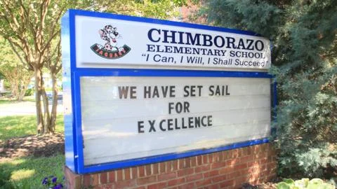 Chimborazo Elementary School Stock Photos