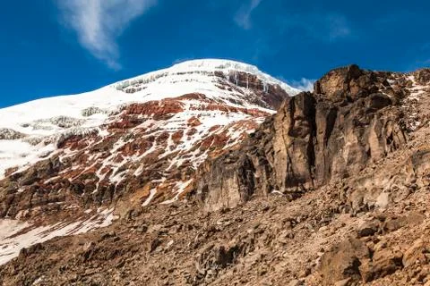 Chimborazo volcano Stock Photos