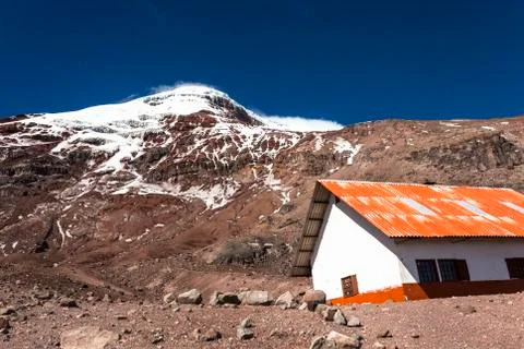 Chimborazo volcano Stock Photos
