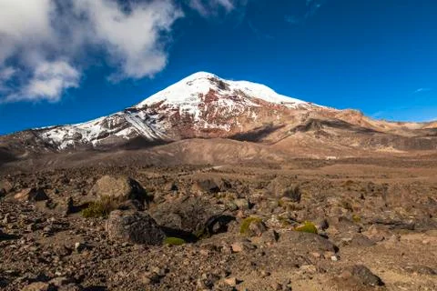 Chimborazo volcano Stock Photos