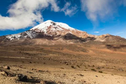 Chimborazo volcano Stock Photos