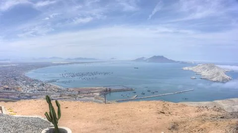 Chimbote Panorama Stock Photos