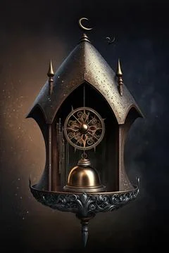 Chime of opening Stock Illustration