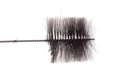 Chimney brush on white background Stock Photos