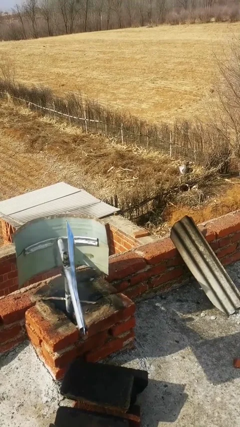 Chimney drift in the wind Stockbeeldmateriaal 270254522