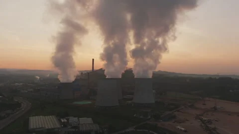 Chimney Emitting Smoke 스톡 동영상 150191951