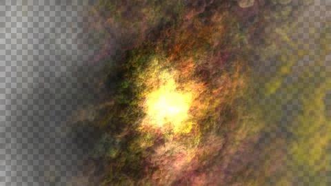 Chimney fire background Stock Illustration