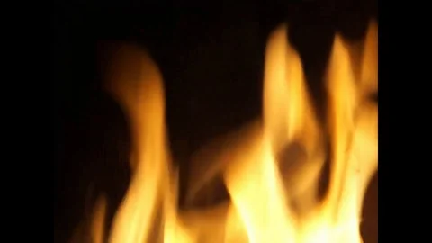 Chimney fire burning Stock Footage 109312666