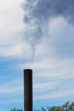 Chimney - global warming Stock Photos