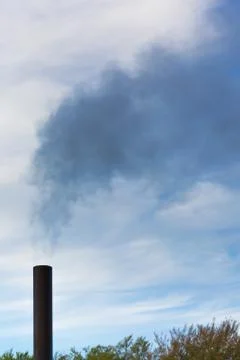 Chimney - global warming Stock Photos
