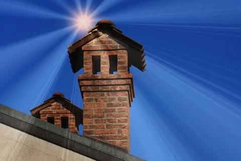 Chimney. Fotos de archivo