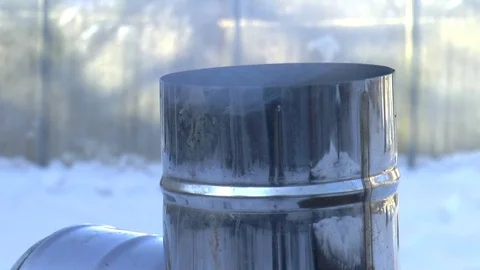 Chimney pipe Stock Footage 70420871