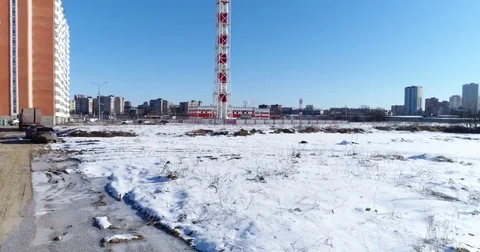 Chimney of power plant Stock Footage 73964241