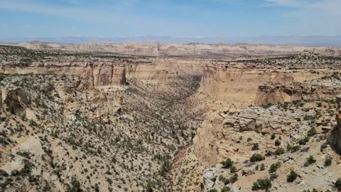 Chimney Rock Viewpoint, Utah Stock Footage 240449698