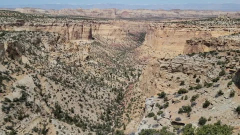Chimney Rock Viewpoint, Utah Stock Footage 240449706