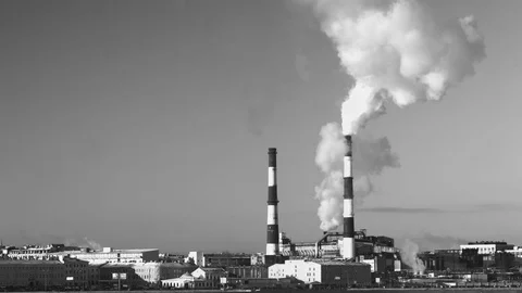 Chimney smoke background 스톡 동영상 70517302