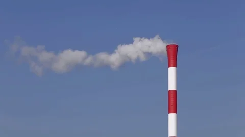 Chimney smoke Stock Footage 72546964