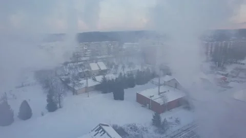 Chimney Smoke Stock Footage 170783602