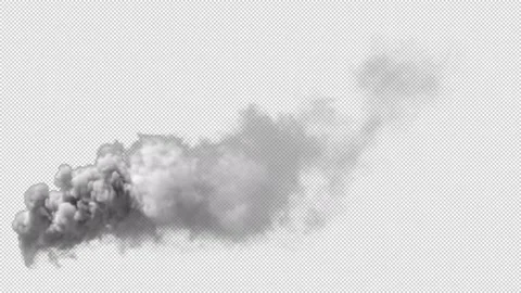 Chimney smoke 動画素材 245257834