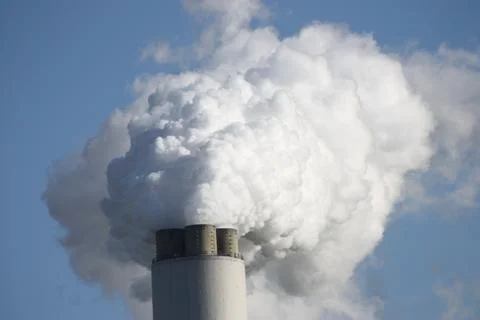 Chimney Smoke. Stock Photos