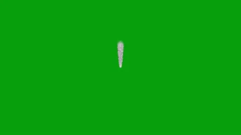 Chimney smoke stream with green screen background Stock Footage 154535727