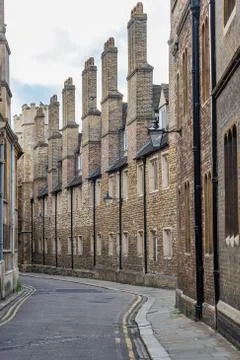 Chimney stacks of Trinity University Stock Photos