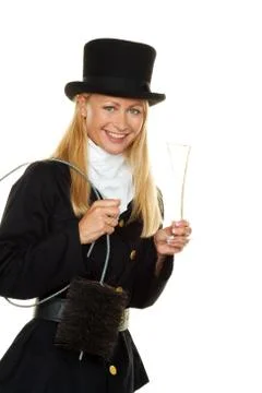 Chimney sweep. 스톡 사진