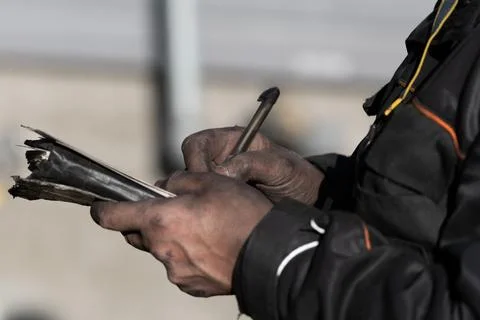Chimney sweep Foto stock