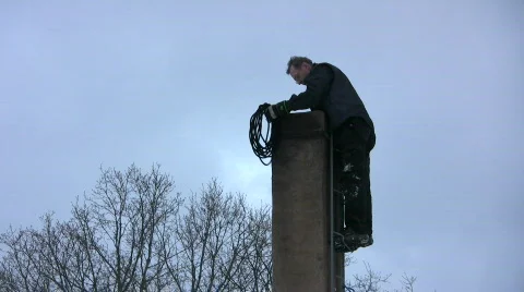Chimney sweeper Video stock 611518