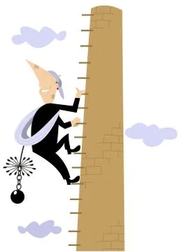 Chimney sweeper Stock Illustration