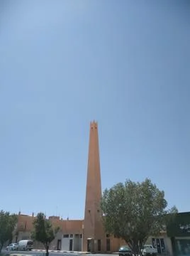 The chimney like a tower Stock Photos
