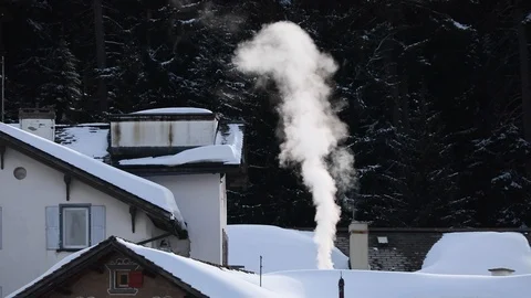 Chimneys Video stock 104912567