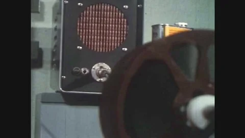 A chimp destroys an editing set-up while another takes his turns with an 動画素材 106040173