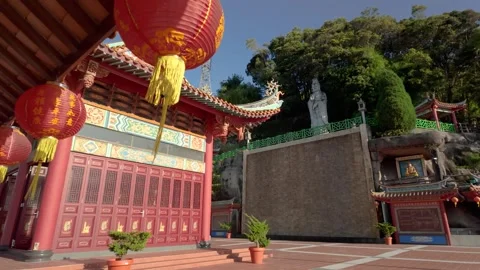 Chin Swee Caves Temple in Genting Highlands 库存影片 338003744