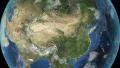 China. 3d earth in space - zoom in on China contoured 4k 4k or 4k+ Resolution