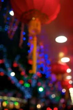 China abstract lights Stock Photos