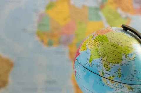China and the world Stock Photos