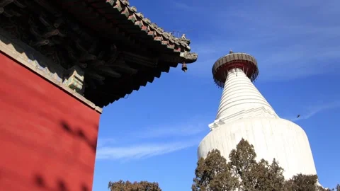 China Baita Temple Stock Footage 171552698