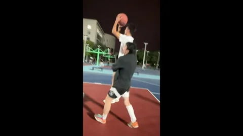 China: Basketball Cheat Code Activated! Stockbeeldmateriaal 320762435