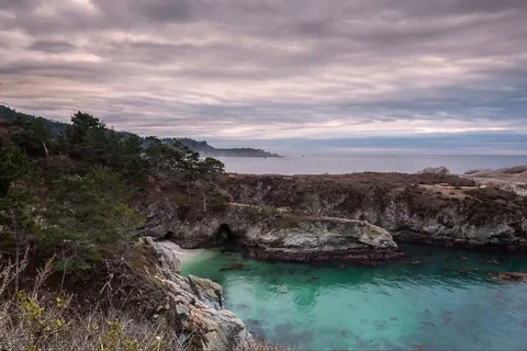 CHINA BEACH POINT LOBOS Stock-Footage 86874224