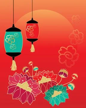 China celebration Stock Illustration