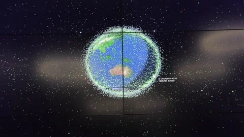 China: China accelerates LEO satellite deployment as global space race in... Stock Footage 296230200